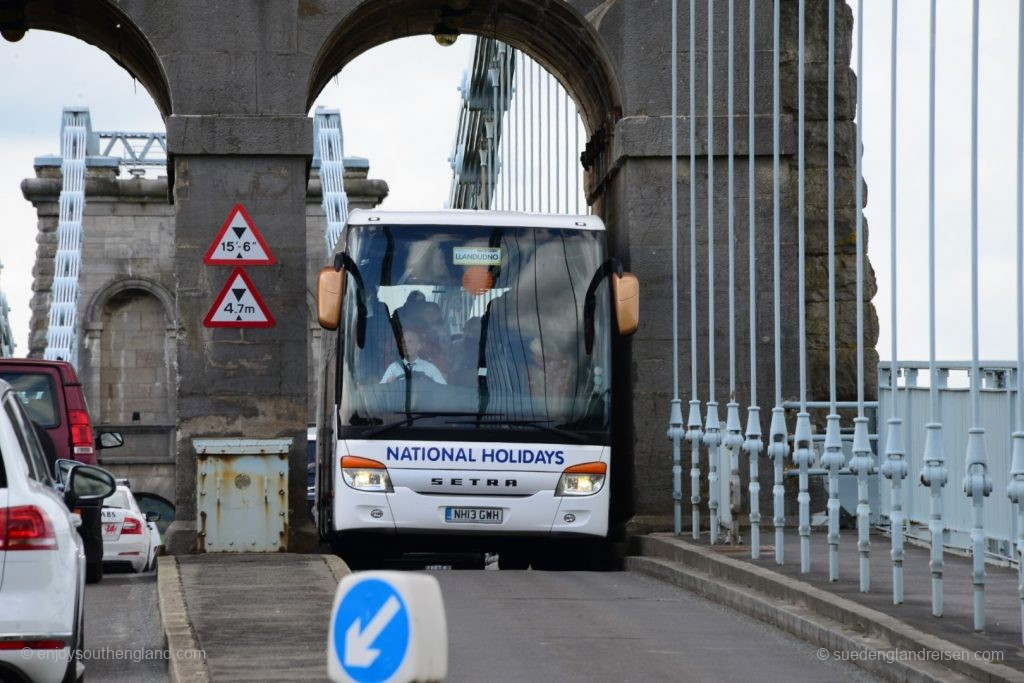 The Anglesey Bridge wasn't really built for vehicles of today's size