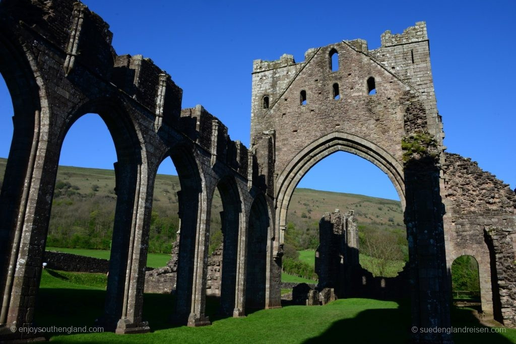 Some things can take a few centuries (here the ruins of Llanthony Priory)