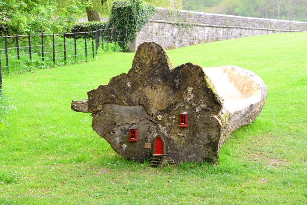 It doesn't get much more British than Dinefwr's garden)