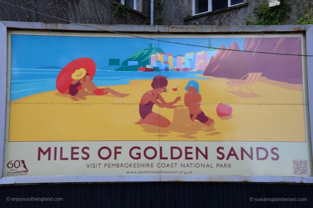  vintage advertising posters for holidays on the Pembrokeshire Coast 