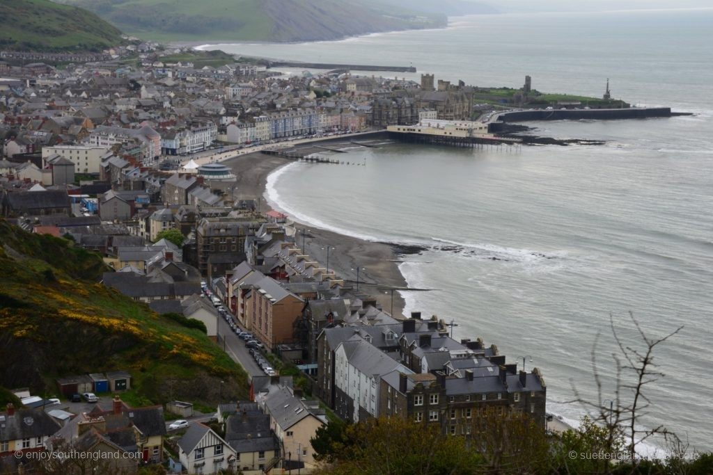 Aberystwyth seen from Constitution Hill