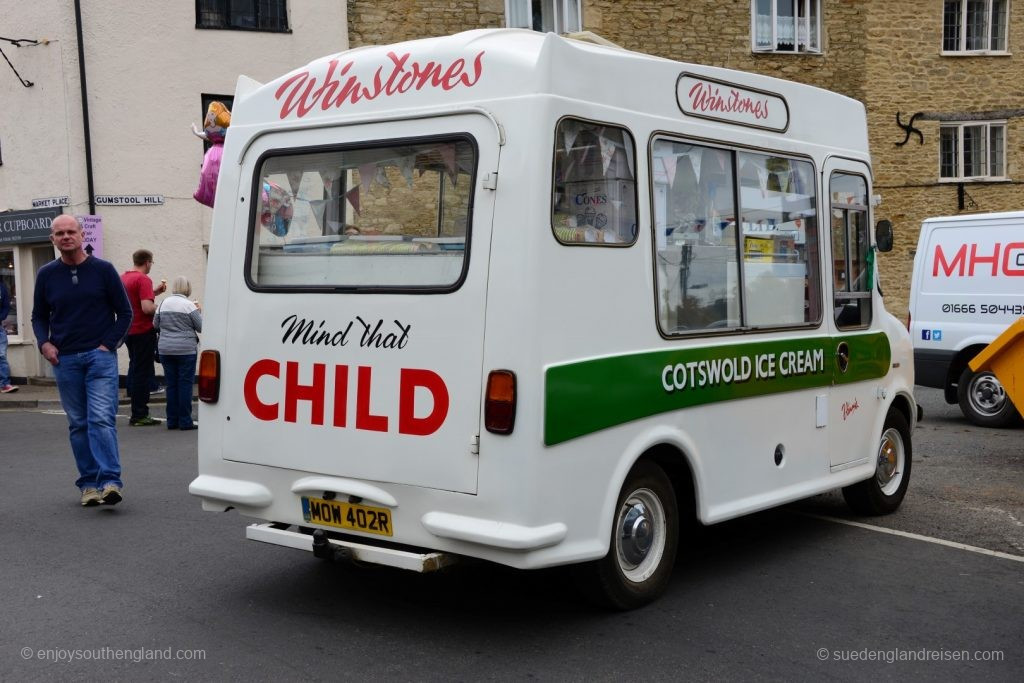 Rear View of an ice cream van