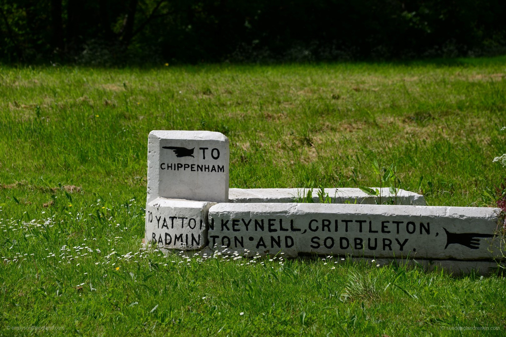 Street signs in The Cotswoldss