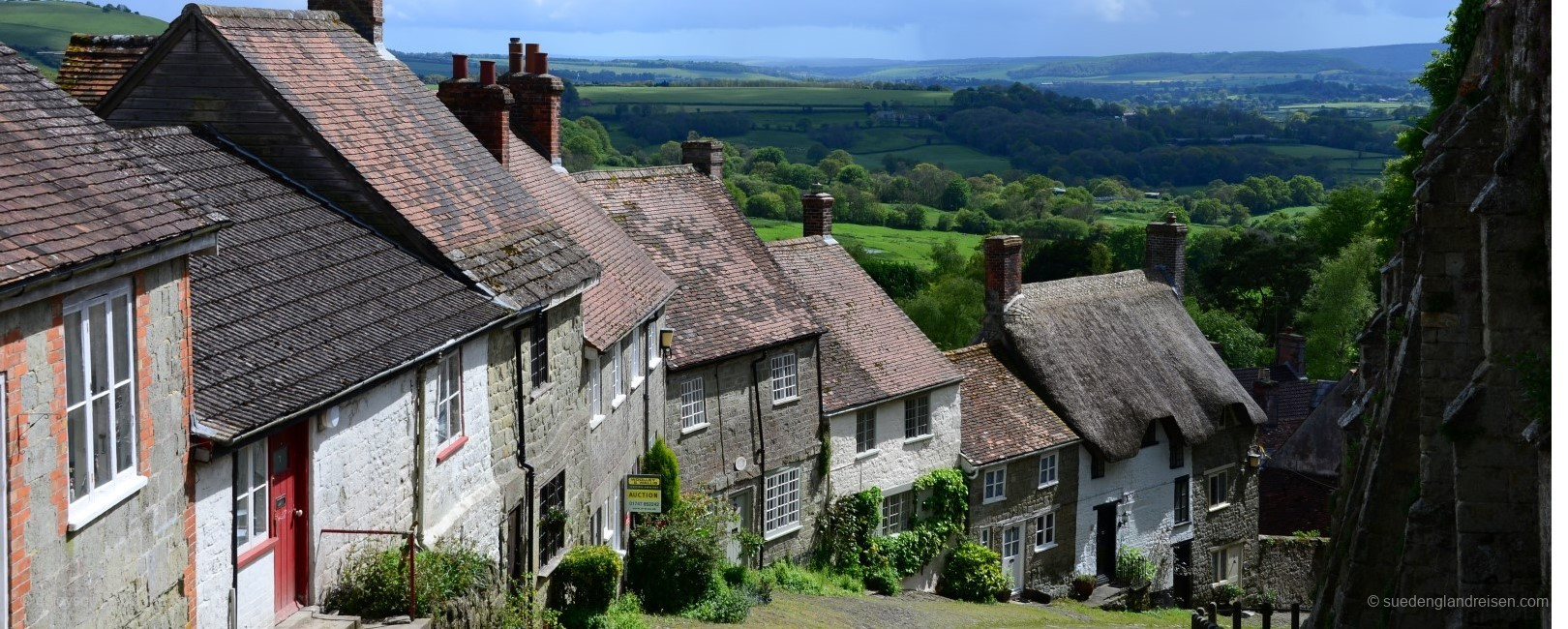Gold Hill in Shaftesbury