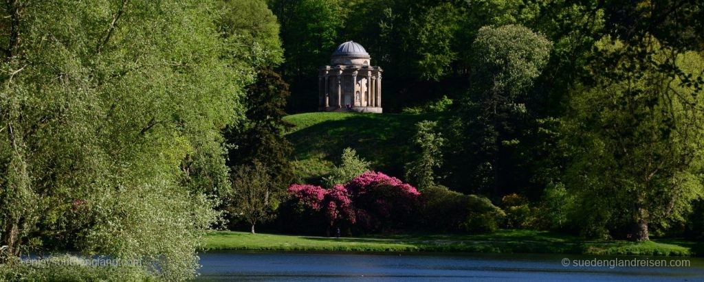 The Temple of Apollo is slightly elevated